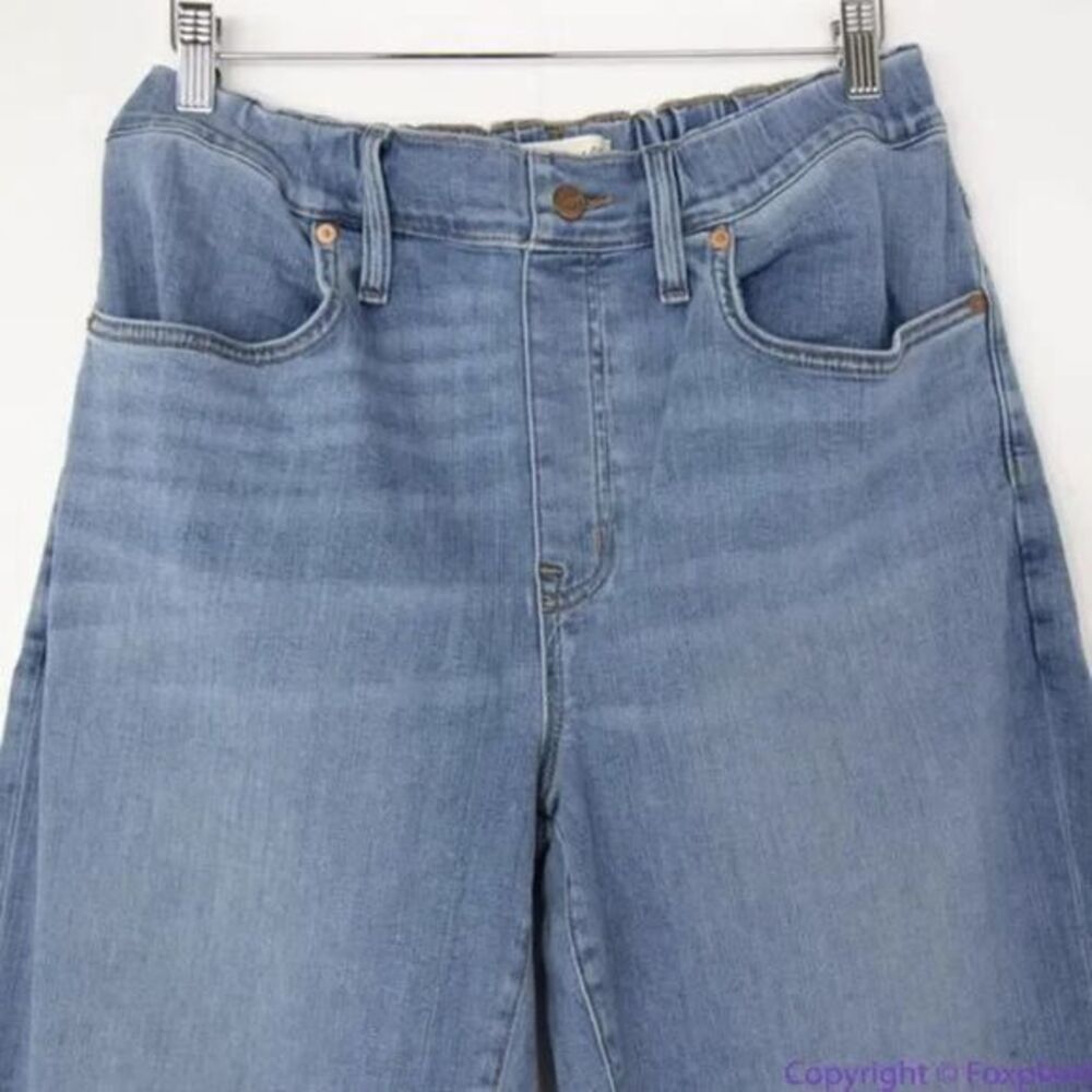 NEW Madewell Pull-On Jeans in Keefe Wash, NA951, 26 - Picture 4 of 14
